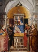 Madonna with child and saints. Marcello Fogolino